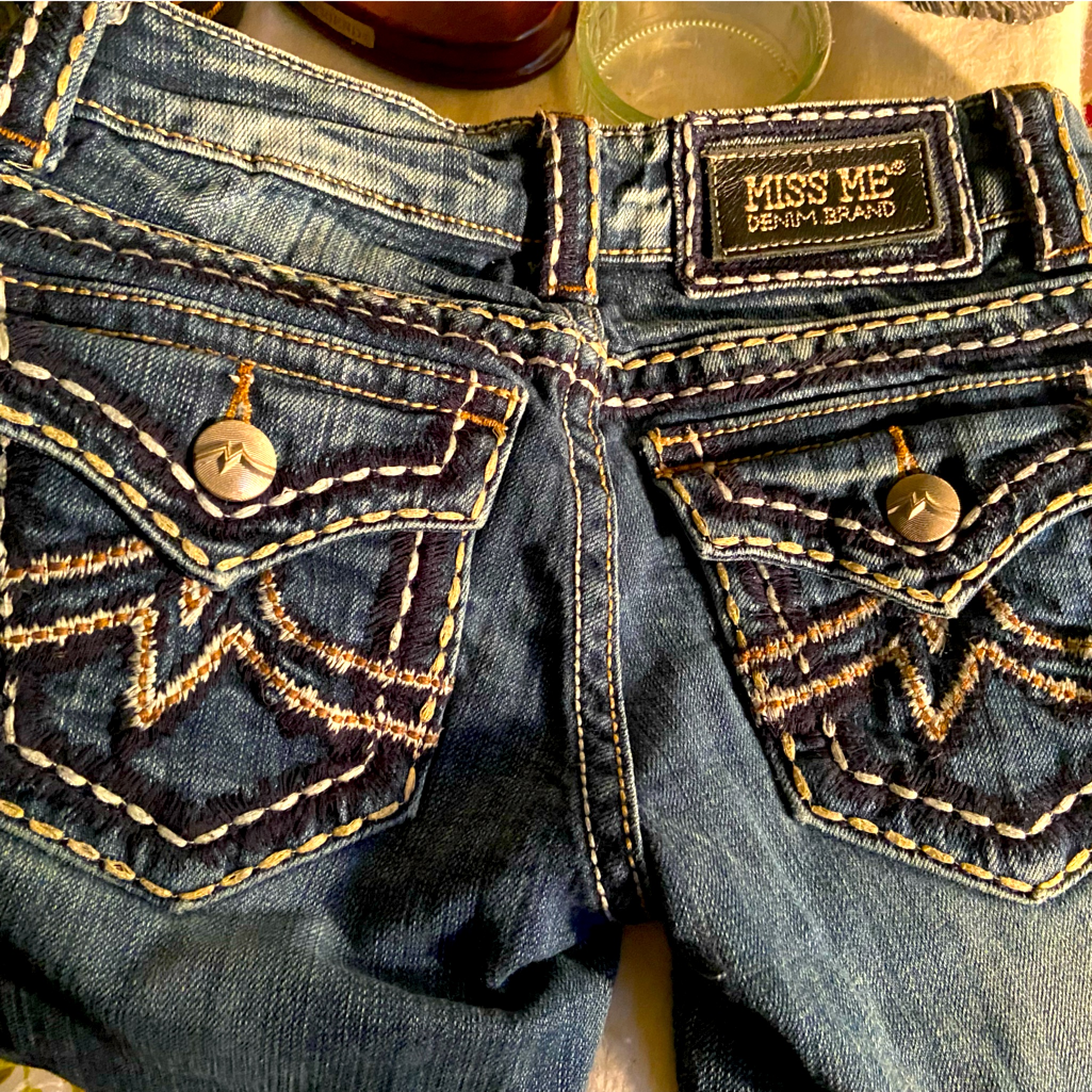 Miss Me Denim Brand Irene Straight Leg Jeans